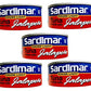 Atun Sardimar - Tuna with Jalapeno Chunk Light in Water 4.98 oz (Pack of 5) Wild Caught