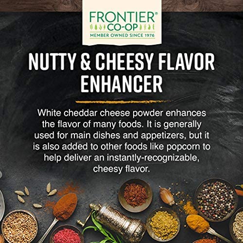 Frontier Co-Op Organic White Cheddar Cheese Powder 1Lb