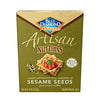 Blue Diamond Almond Artisan Nut Thins Cracker Crisps, Sesame Seeds, 4.25 Ounce