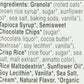 Cascadian Farm Organic Granola Bars, Chocolate Chip Chewy Granola Bars, 6 Bars (Pack Of 6)