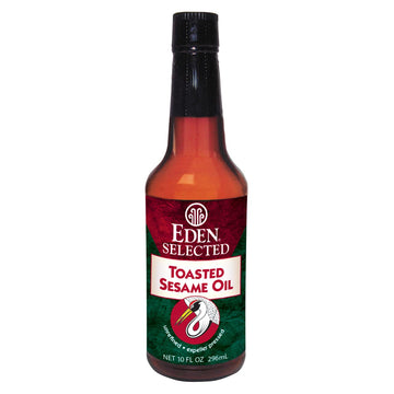 Eden Toasted Sesame Oil, Unrefined, Expeller Pressed, Product Of Japan, Non-Gmo, 10 Fl Oz