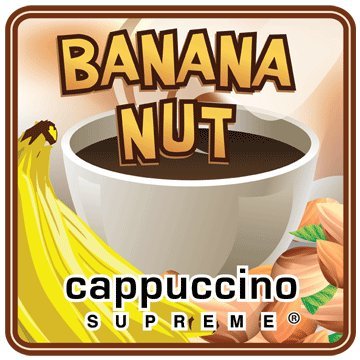 Cappuccino Supreme Banana Nut Cappuccino Mix - 2 lb Bag, 32 Fl Oz (Pack of 1)