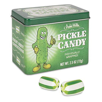 Archie Mcphee Pickle Candy In Tin