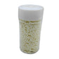 Homankit White Jimmies Sprinkles Edible White Sprinkle Candy Soft Jimmies Toppings For Ice Cream, Cupcake, Cake, Cookie, Dessert