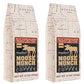 Moose Munch Gourmet Ground Coffee By Harry & David, 2/12 Oz Bags (Milk Chocolate Peanut Butter)