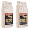 Moose Munch Gourmet Ground Coffee By Harry & David, 2/12 Oz Bags (Milk Chocolate Peanut Butter)
