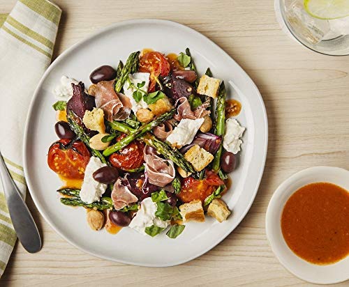 Hellmanns Vinaigrette Salad Dressing, Charred Tomato & Garlic, Gluten Free, 32 oz, Pack of 6