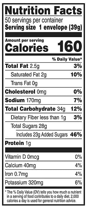 POGALIGHT Hot Chocolate Mix – 50-Count Milk Chocolate Packets, 0.03 Ounce Each, Perfect Anytime Treat