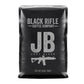 Black Rifle Coffee Company Ground Coffee Just Black, Medium Roast, 80 oz, Arabica Blend, Colombian & Brazilian Beans, Model 30-006-5PG
