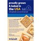 Triscuit Original Whole Grain Wheat Crackers, Vegan Crackers, Healthy Snacks, Bulk Lunch Snacks, 12 - 8.5 oz Boxes