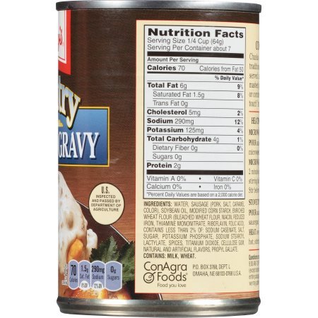 Libby'S, Country Sausage Gravy, 15Oz Can (Pack Of 6)