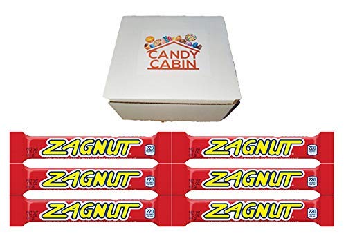 Zagnut Peanut Butter Coconut 1.5 Oz Candy Bars, Multiple Pack Box By Candy Cabin (6 Pack)