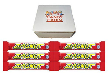 Zagnut Peanut Butter Coconut 1.5 Oz Candy Bars, Multiple Pack Box By Candy Cabin (6 Pack)