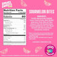 SmartSweets Sourmelon Bites Minis Snack Pack | 0.78 oz (Pack of 8) | Low Sugar and Calorie Sour Gummy Candy | Healthy Snacks for