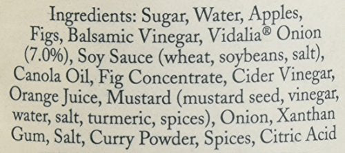 Stonewall Kitchen Sauce Vidalia Onion Fig, 11 Oz