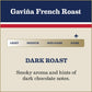 Caf   Gavia French Roast Ground Coffee, 10 Oz Can