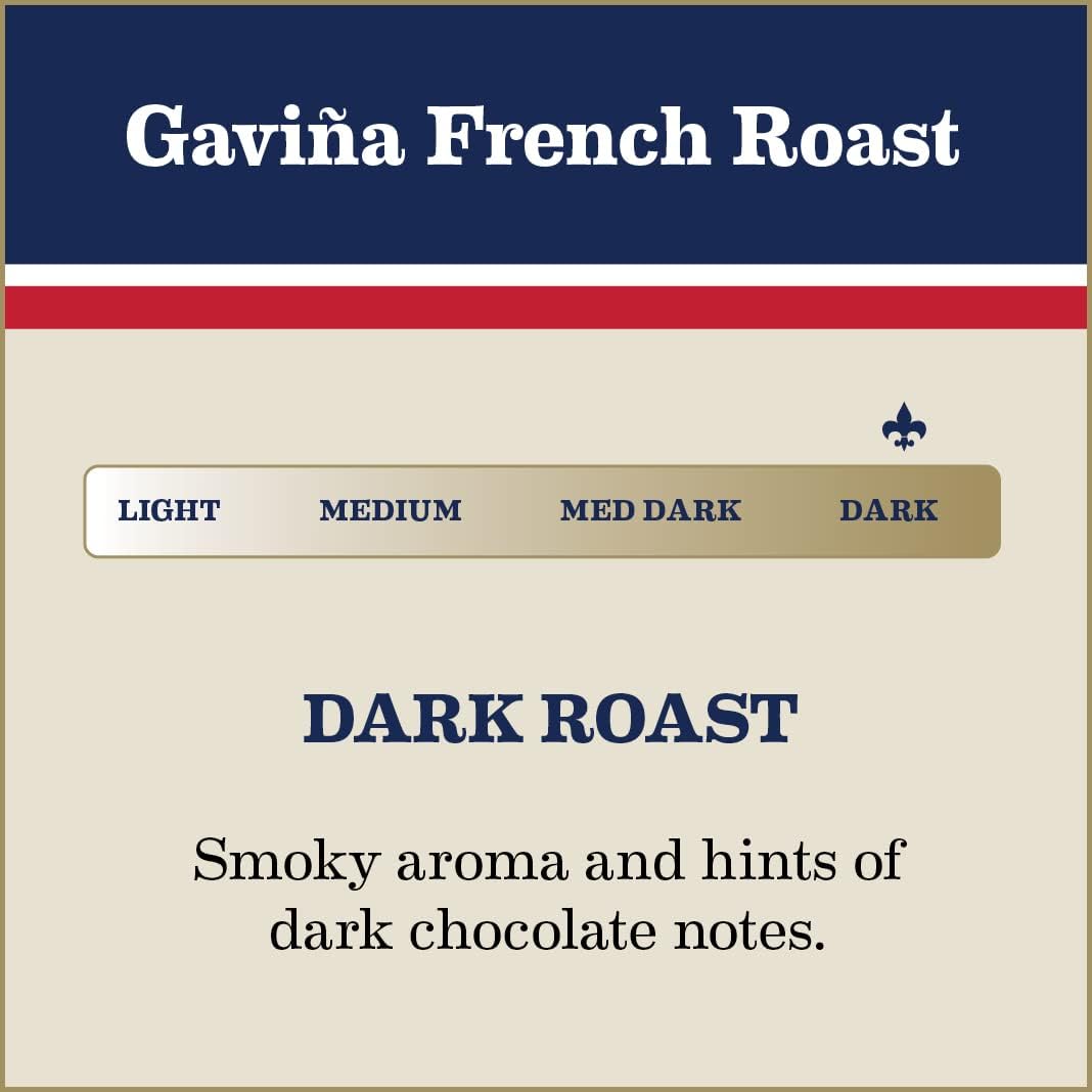 Caf   Gavia French Roast Ground Coffee, 10 Oz Can
