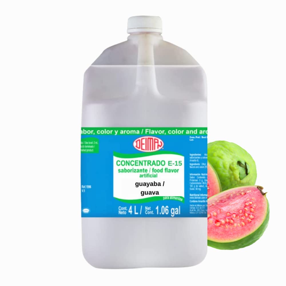 Deiman Artificial Food Flavoring Guava E-15 (1.06 Gal)