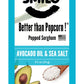 Smilo Better than Popcorn ! Avocado Oil & Sea Salt Popped Sorghum, 36 Pack of 0.5 oz