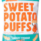 Spudsy Cheesy Cheddar Sweet Potato Puffs, 4 Oz, Pack of 1, No Color, Model SU01