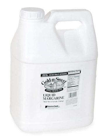 Ventura Foods Gold N Sweet Liquid Margarine, 17.5 Pound -- 2 Per Case.