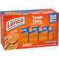 Lance Sandwich Crackers, ToastChee Peanut Butter, 20 Individually Wrapped Packs, 6 Sandwiches Each