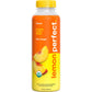 Lemon Perfect Peach, Hydrating Flavored Lemon Water, Zero Sugar, Delicious and Refreshing, Organic, 15.2 fl oz Bottles (1-Pack)