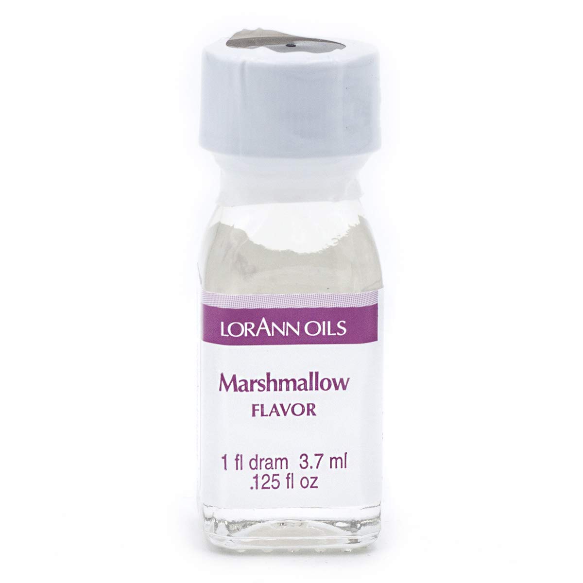 Lorann Marshmallow Ss Flavor, 1 Dram Bottle (.0125 Fl Oz - 3.7Ml - 1 Teaspoon) - 2 Pack