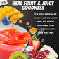 Fusion Select Bursting Bobaz Popping Bobaz Pearls Fruit Tea Snack Toppings (Passion Fruit, 2 Pack)