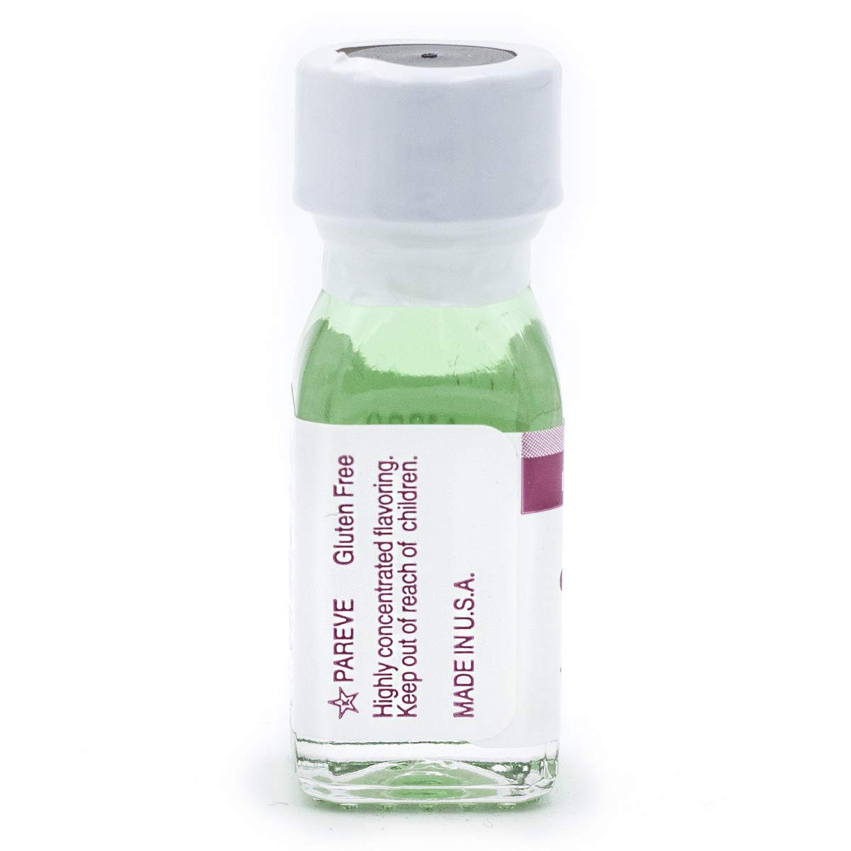 LorAnn Oils Super Strength Flavoring, Crème de Menthe, 0.125 fl oz (Pack of 2), Green, Model 0510