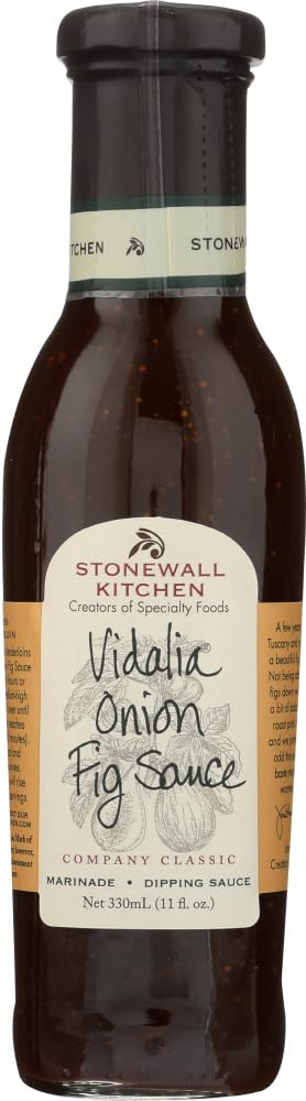 Stonewall Kitchen Vidalia Onion Fig Sauce, 11 Ounces (Pack Of 2)