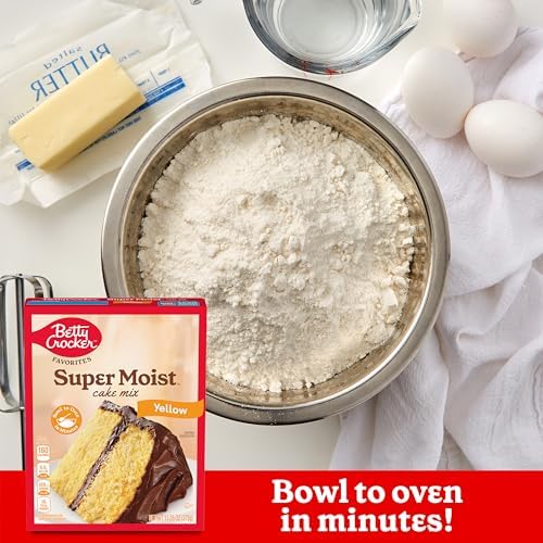 Betty Crocker Favorites Super Moist Yellow Cake Mix 13.25 oz (Pack of 2)