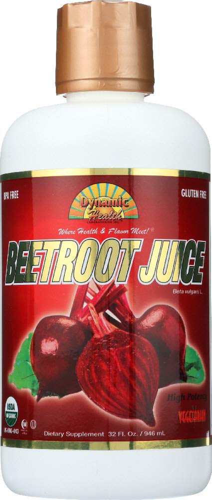Dynamic Health 32 Ounce (2 Pack) Beetroot Juice