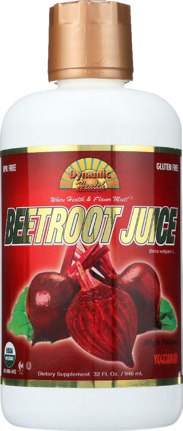 Dynamic Health 32 Ounce (2 Pack) Beetroot Juice