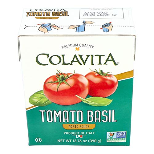 Col Tomato Basil Pasta Sauce 16X13.76Oz Recart