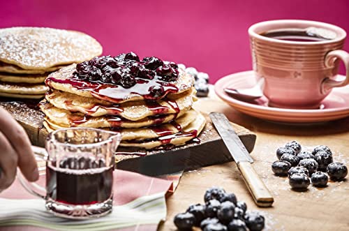 Crown Maple Blueberry Organic Maple Syrup, 8.5 Fl Oz, Pancakes, Waffles, Cocktails, Flavor Marinades
