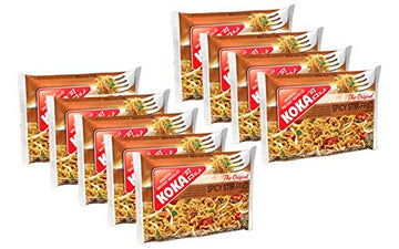 Koka Instant Noodles - Stir-Fried Flavour(85 Gm X Pack Of 9) (Halal Certified)