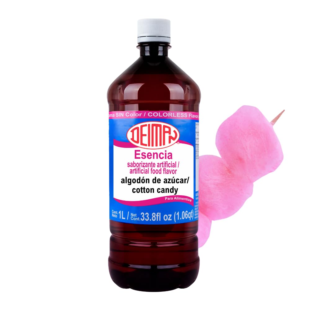 Deiman Artificial Food Flavoring Cotton Candy Essence (33.8 fl oz)