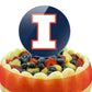 GRAPHICS & MORE Acrylic Cake Topper - University of Illinois Fighting Illini, Multi, One Size