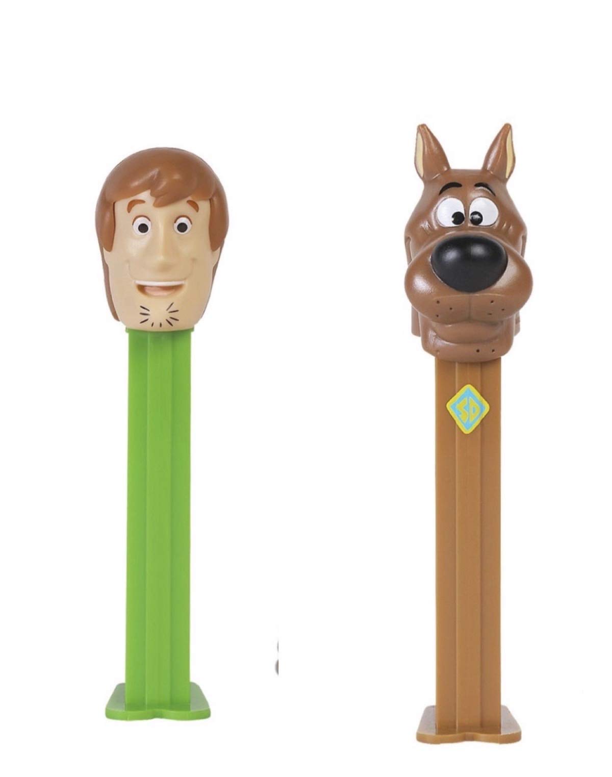 D&D Goods Scooby-Doo And Shaggy Pez Dispensers, 4-Inch, 0.58 Ounces Each, Fun Candy For Kids