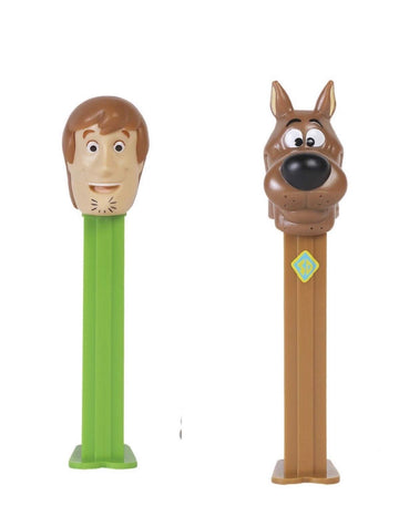 D&D Goods Scooby-Doo And Shaggy Pez Dispensers, 4-Inch, 0.58 Ounces Each, Fun Candy For Kids