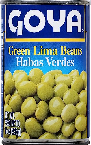 Goya Foods Green Lima Beans, 15 Ounce (Pack Of 24)