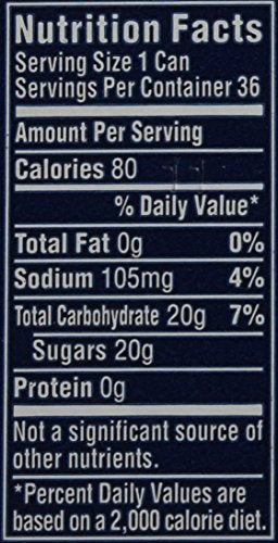 Lipton Brisk Lemon Iced Tea Cans, 12 Fluid Ounce (Pack Of 36)