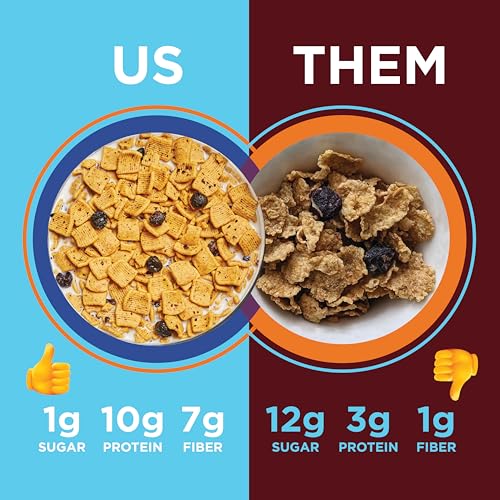 Catalina Crunch Pairings Blueberry Muffin Cereal, Vegan Snacks, Low Sugar 1G, Gluten & Grain Free, Low Carb, High Protein 10G &