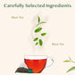 VAHDAM Organic English Breakfast Black Tea Bags - High Caffeine, Gluten Free, 100 Count Resealable Pouch