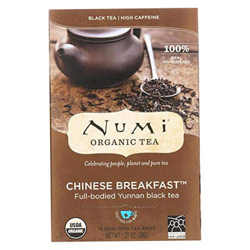NUMI TEA BLK TEA,OG2,CHINESE BRKFS, 18 BAG4