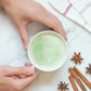 Paromi Tea Matcha With Turmeric, Ginger & Cinnamon 35 Grams, Organic Stone-Ground Organic Green Tea, Serve Hot Or Iced, Blend, W