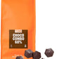 TCHO Choco Combo 68% Dark Chocolate Baking Couvertures (6.6lb Bag) | Organic & Fair Trade Certified | Non GMO, Non-Dairy, Vegan,