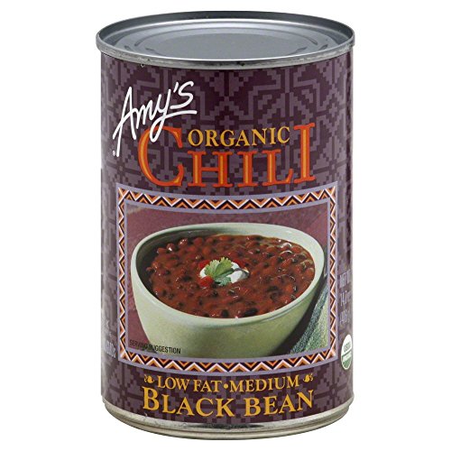 AMYS CHILI BLCKBN GF ORG, 14.7 OZ, PK- 12