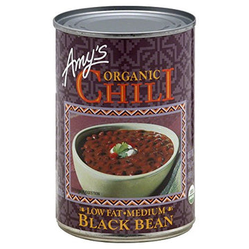 AMYS CHILI BLCKBN GF ORG, 14.7 OZ, PK- 12